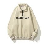 ESSENTIALS Half Zipper Hoodie CARL’s Coffee