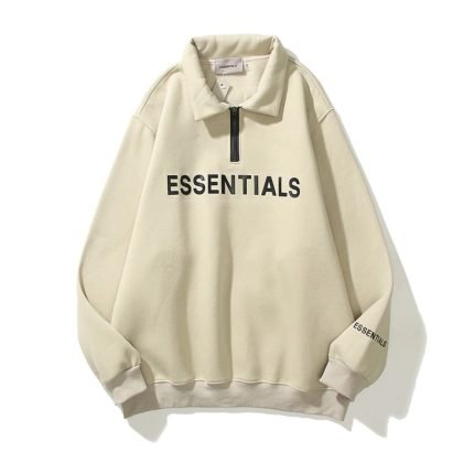 ESSENTIALS Half Zipper Hoodie CARL’s Coffee