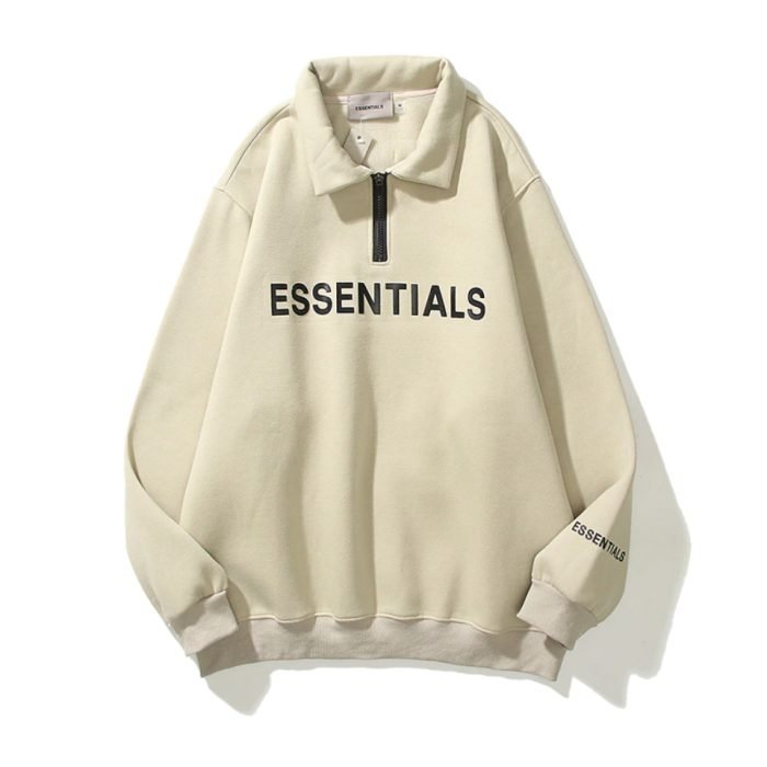 ESSENTIALS Half Zipper Hoodie CARL’s Coffee