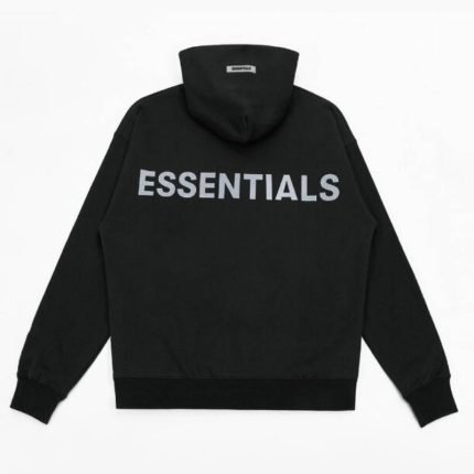 Fear Of God Essentials Reflective Hoodie Letter