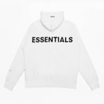Fear Of God Essentials Reflective Hoodie Letter