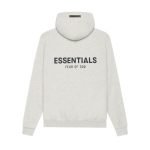 Fear of God Essentials White Hoodie